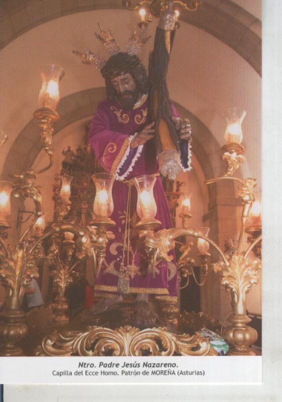 Postal 011756: Ntro Padre Jesus Nazaren, patron de Moreña, Asturias
