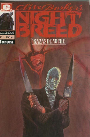 Razas de Noche: NIght Breed numero 01: a donde van los monstruos