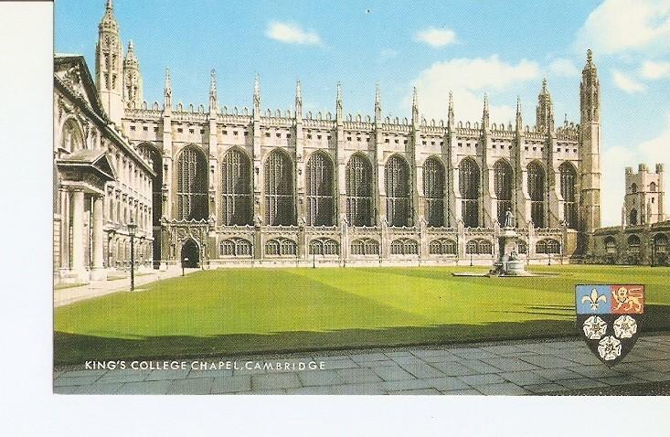 Postal 022783 : Kings College Cambridge