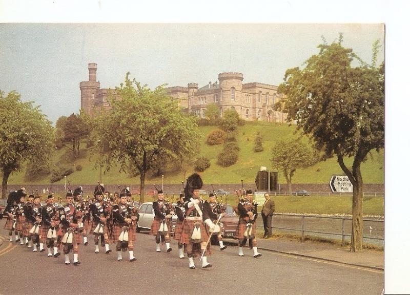 Postal 026397 : The British Legion Pipe Band inverness  