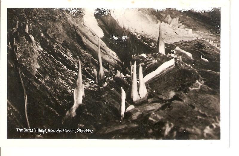 Postal 035852 : The Swiss Village Gouhs Caves Cheddar