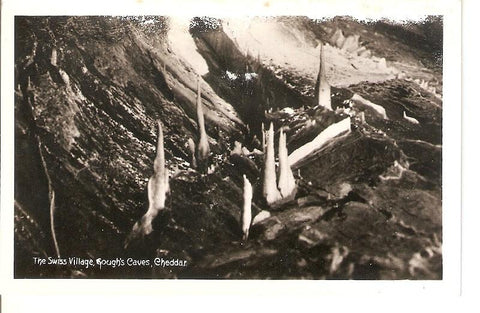 Postal 035852 : The Swiss Village Gouhs Caves Cheddar