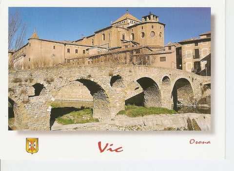 Postal 039294 : Vic- Osona. Pont romanic