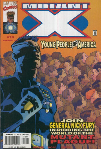 MUTANT X, Vol.1 No.18: America,s Future