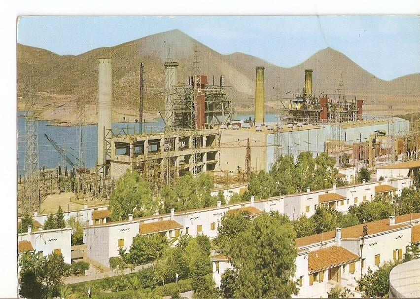 Postal 000838 : Refineria de Escombreras. Central termica - Cartagena