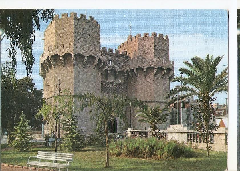 Postal 045801 : Valencia. Torres de Serranos