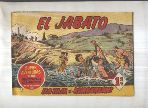 Bruguera: El Jabato numero 044: La hija de Kimberlan