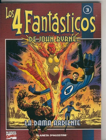 Coleccionable Los 4 Fantasticos de John Byrne numero 03