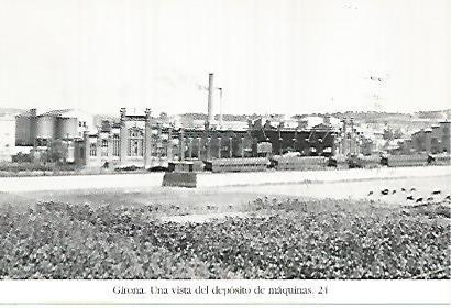 POSTAL 55236: Deposito de maquinas de Renfe. 1963
