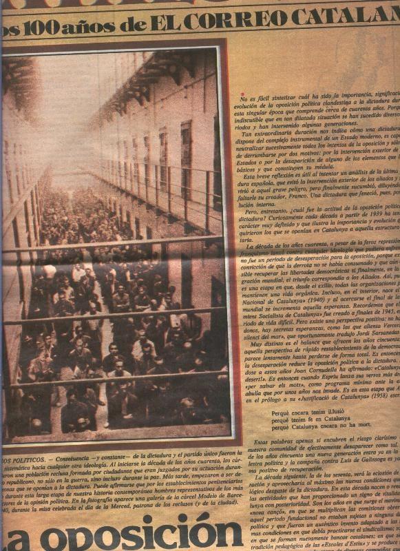 Un siglo de cataluña en los 100 años de El Correo Catalan, fasciculo numero 37
