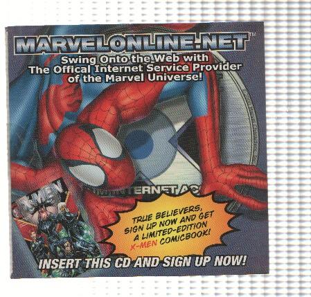 CD-ROM: MARVELONLINE.NET - Swing onto the Web