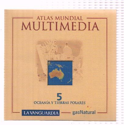 CD-Rom: ATLAS MULTIMEDIA, Numero 05: OCEANIA Y TIERRAS POLARES (La Vanguardia)