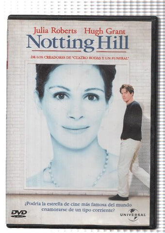 DVD-Cine: NOTHING HILL - Julia Roberts, Hugh Grant