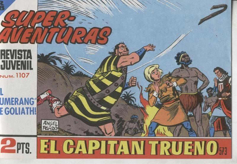 El Capitan trueno facsimil numero 573: El Bumerang de Goliath