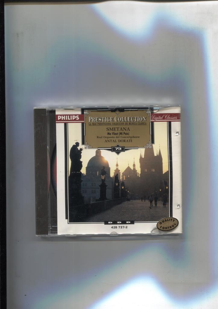 CD Musica Clasica: Bedrich Smetana: Ma Vlast (Mi pais)