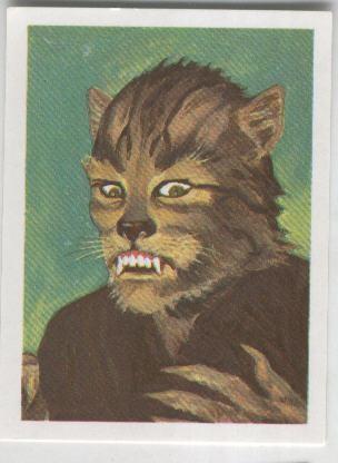 Cromos: Historias de Terror numero 176: Hombre Gato