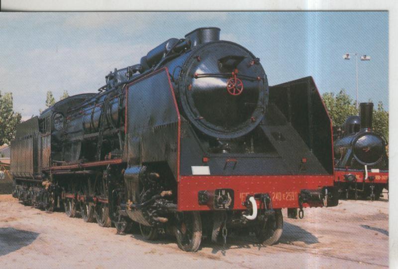 Postal 011852: Locomotora vapor 240F/2591