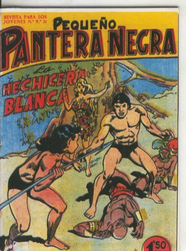 Pequeño Pantera Negra, facsimil numero 101: La hechicera blanca
