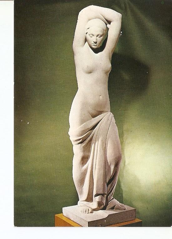 Postal 021937 : juventud, 1928 piedra. Museo Clara