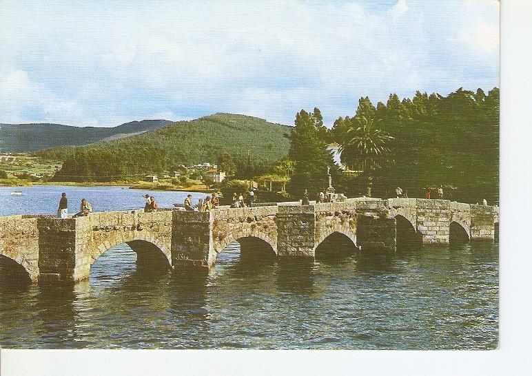 Postal 022740 : Puente Romano, Ramallosa (Pontevedra) 