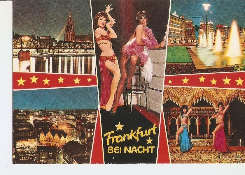 Postal 033598 : Frankfurt bei nacht