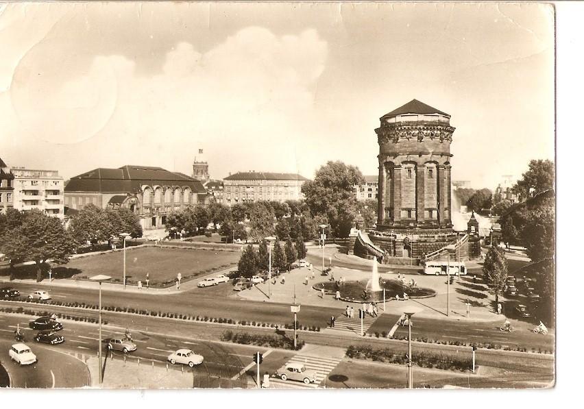 Postal 035728 : Mannheim. Am Wassertum