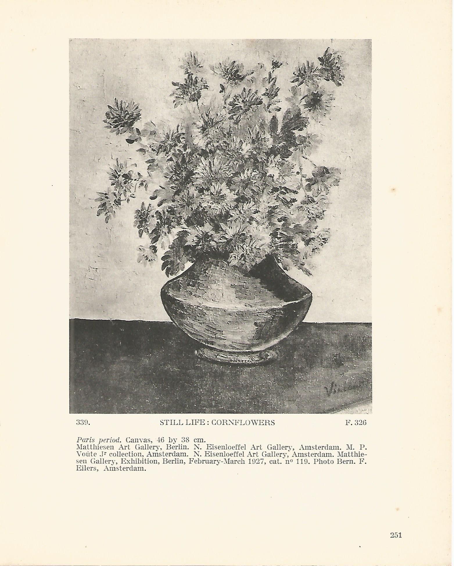 LAMINA 1316: VAN GOGH. Cornflowers