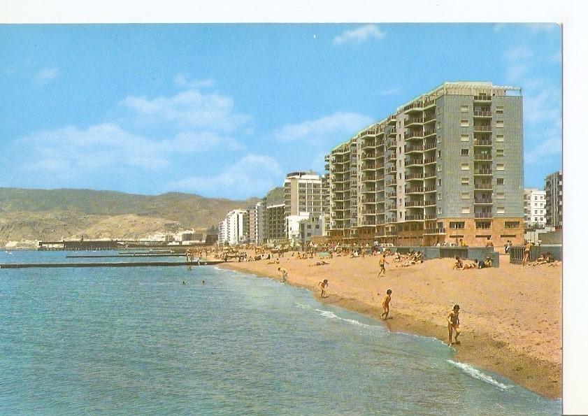 Postal 030356 : Almeria playa de Zapillo