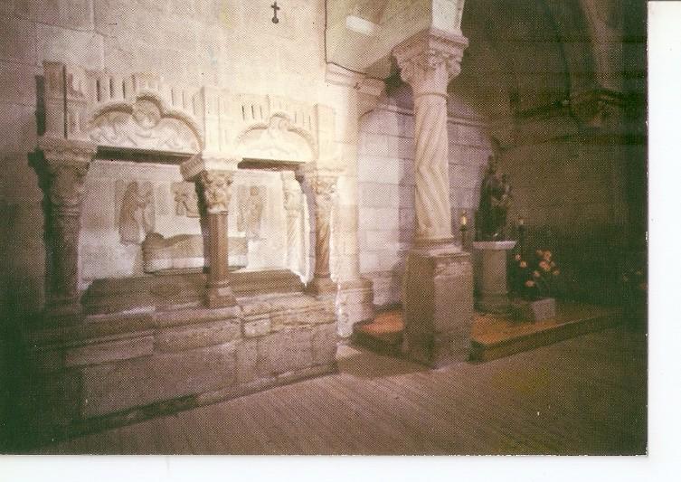 Postal 048390 : Iglesia de la Magdalena (Zamora). Sepulcro templario