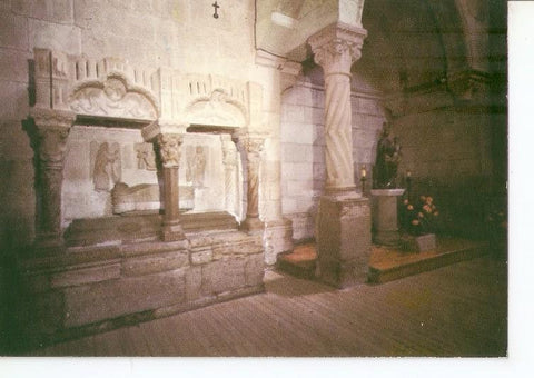 Postal 048390 : Iglesia de la Magdalena (Zamora). Sepulcro templario