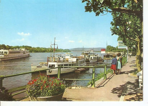 Postal 037276 : Wiesbaden-Biebrich. Rheinufer