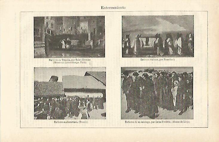 LAMINA ESPASA 16495: Enterramiento