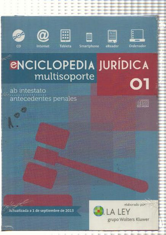 CD-ROM: ENCICLOPEDIA MULTISOPORTE JURIDICA, Numero 01: Ab intestato - Antecedentes Penales