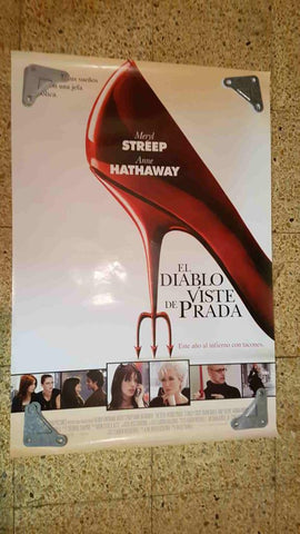 Poster de cine: El diablo viste de prada con Meryl Streep, Anne Hathaway