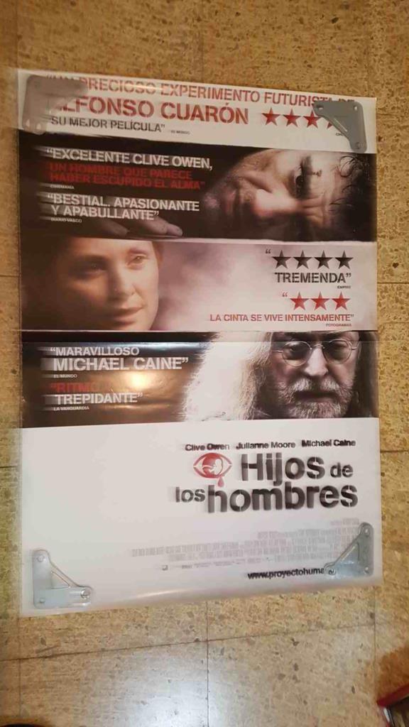 Poster de cine: Hijos de los hombres con Clive Owen, Julianne Moore y Michael Caine