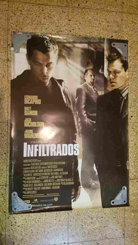 Poster de cine: Infiltrados - Leonardo DiCaprio, Matt Damon, Jack Nicholson