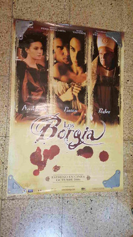 Poster de cine: Los Borgia (2006) con Lluis Homar, Paz Vega