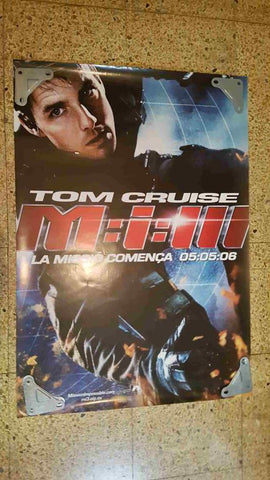Poster de cine: Mision imposible 3 - Tom Cruise
