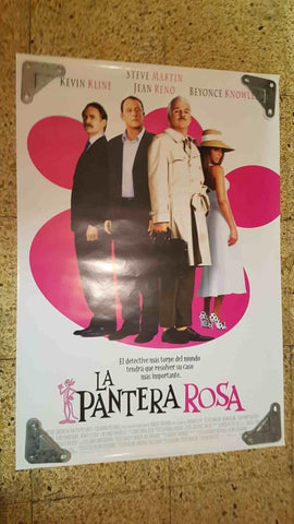 Poster de cine: La pantera rosa con Steven Martin, Jean Reno, Kevin Kline