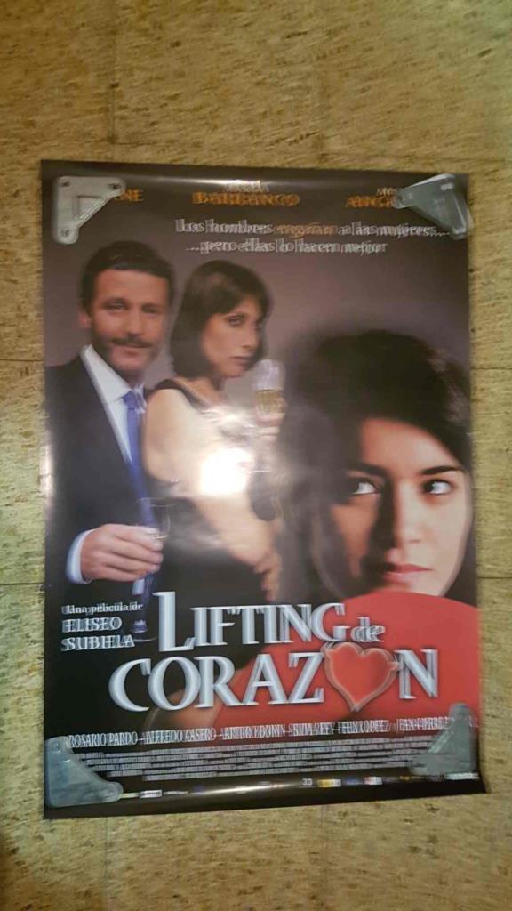 Poster de cine: Lifting del corazon con Maria Barranco, Pep Munne