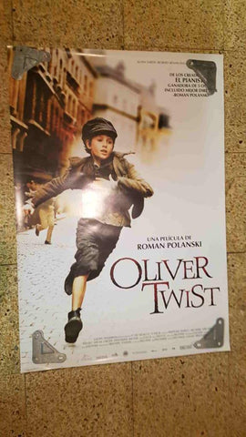 Poster de cine: Oliver Twist una pelicula de Roman Polanski