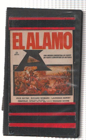VHS-CINE: EL ALAMO - Reportaje sobre el Rodaje de EL ALAMO