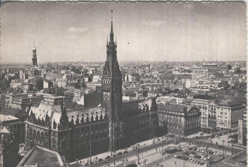 Postal B/N 0193: Hamburg-Photo Hans Hartz