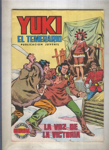 Yuki el Temerario vertical numero 22: La voz de la victoria (numerado 2 en trasera)