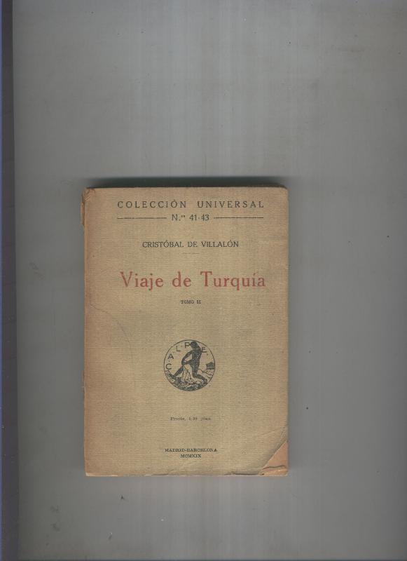 Viaje de Turquia Tomo II