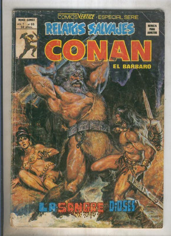 Relatos Salvajes numero 66: Conan (numerado 4 en trasera)