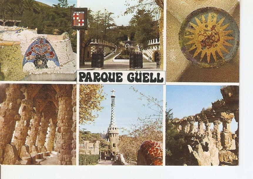 Postal 024652 : Parque Guell - Barcelona