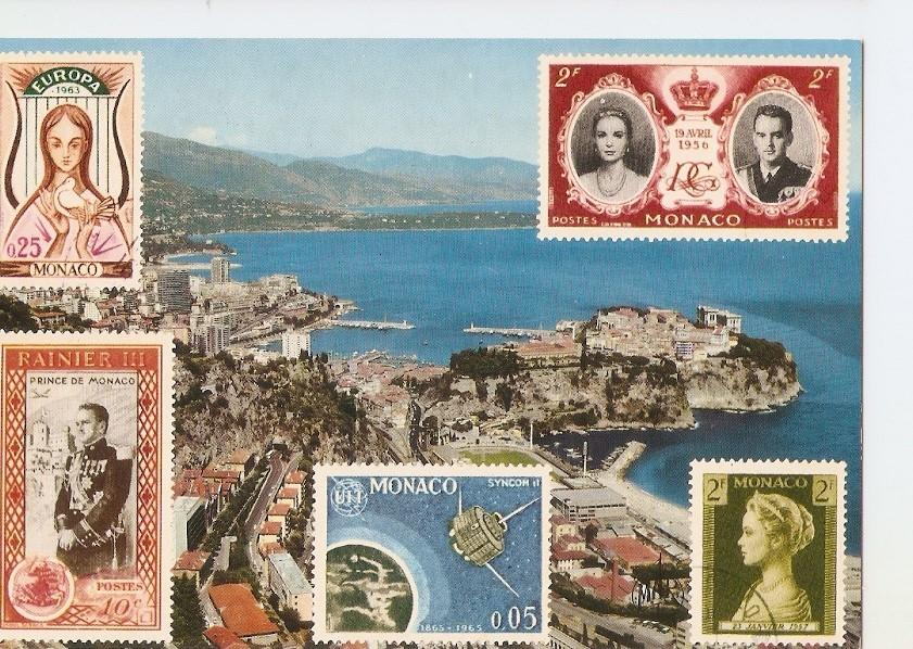 Postal 034035 : La Principaute de Monaco. Vue generale de Monaco et Monte-Carlo