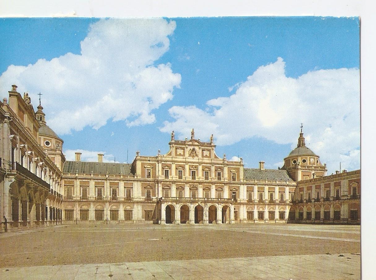 Postal 038686 : Aranjuez. Palacio Real. Fachada de la Plaza de Armas