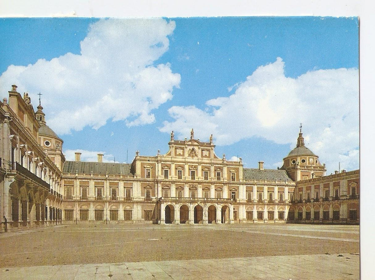 Postal 038686 : Aranjuez. Palacio Real. Fachada de la Plaza de Armas